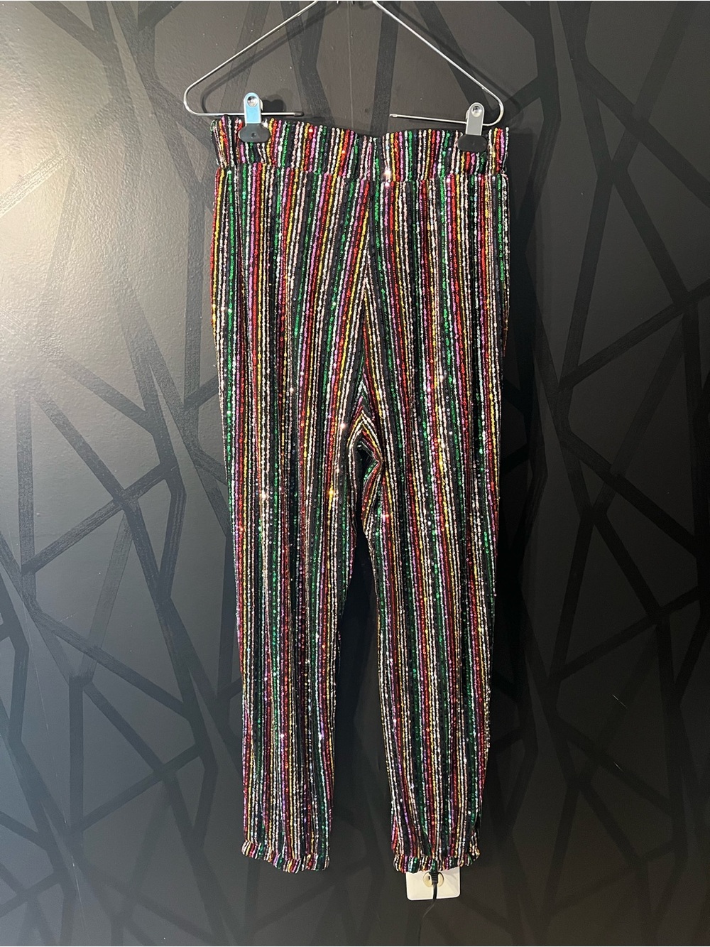 Lovers + Friends sequin pants with pockets - Picture 5 of 6